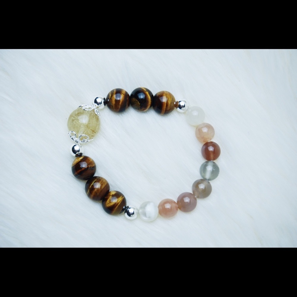 Gemstone bracelet